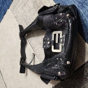 Guess patent leather shoulder bag/ purse